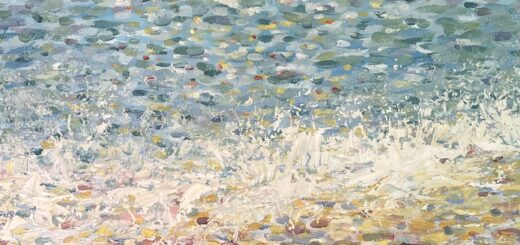 Beach, Sand, Wave, Ocean, Cheryl White, Artist, Blogger, Paintonmywalls,