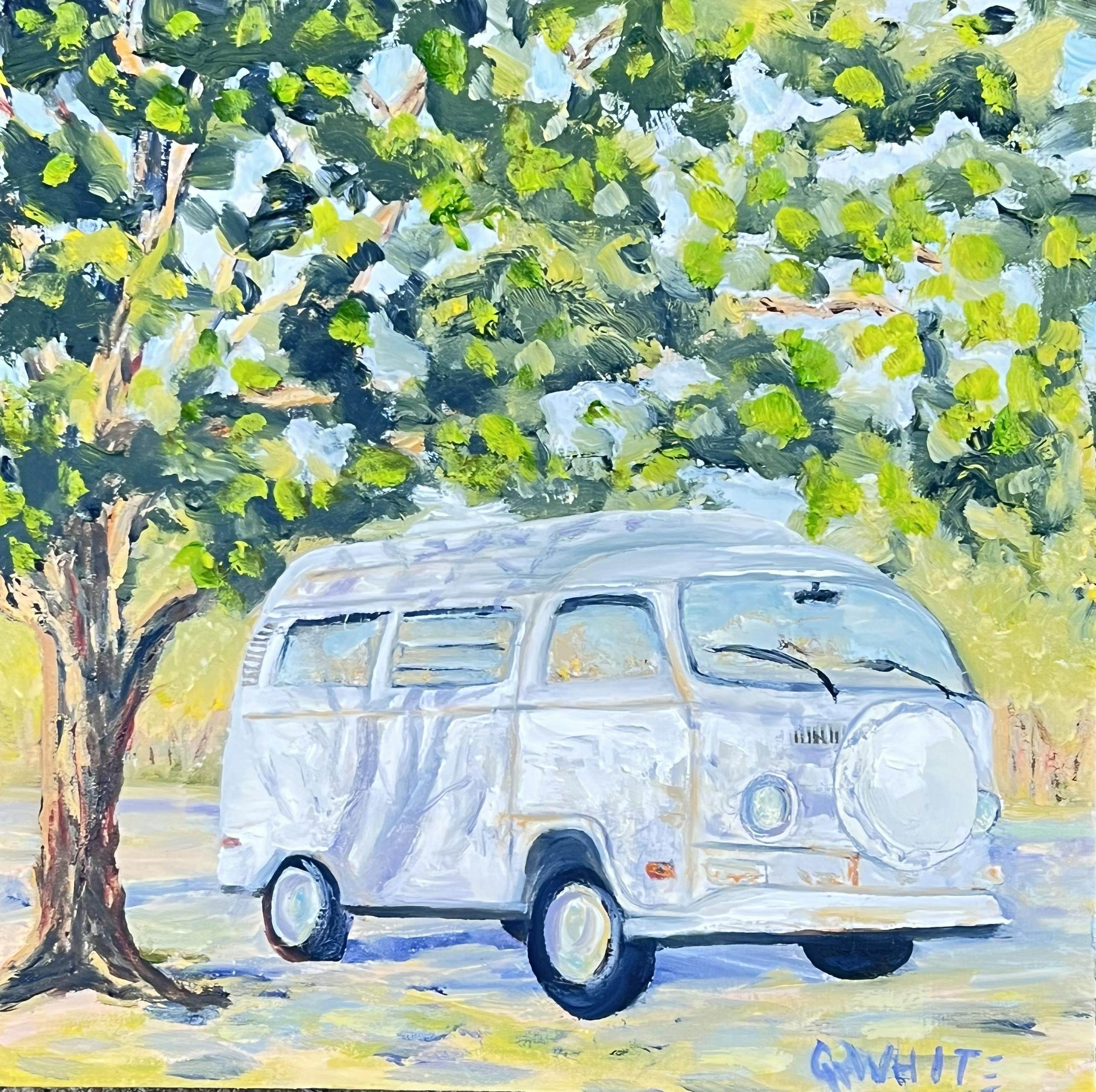 Student-Parking-oil-on-board-van-paintonmywalls-cheryl-white-art